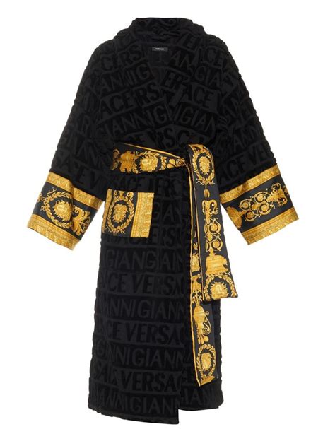 versace morning gown.